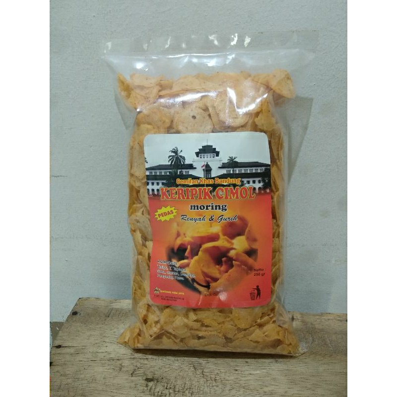 

moring/keripik cimol