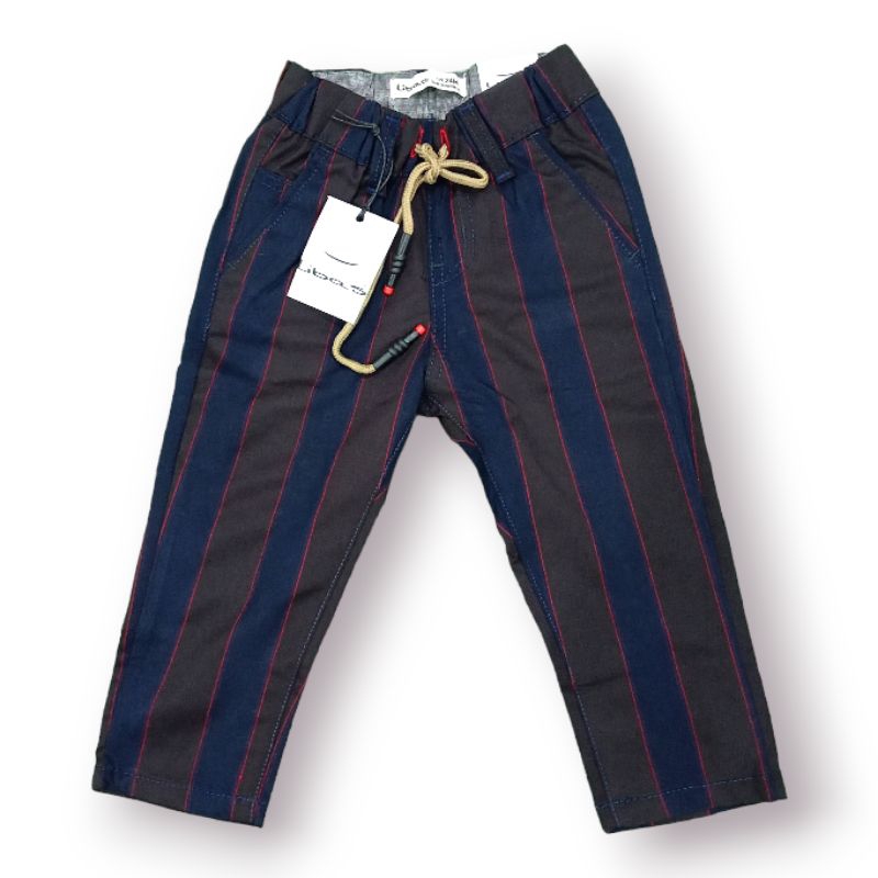 CELANA ANAK ANAK CHINOS BY LIBAS MOTIF SALUR PREMIUM