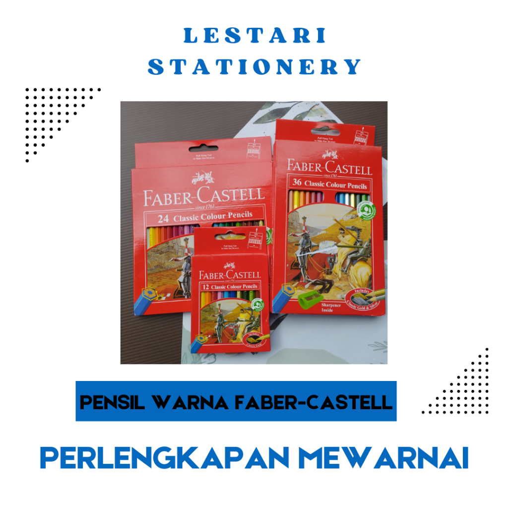 

pensil warna faber-castell