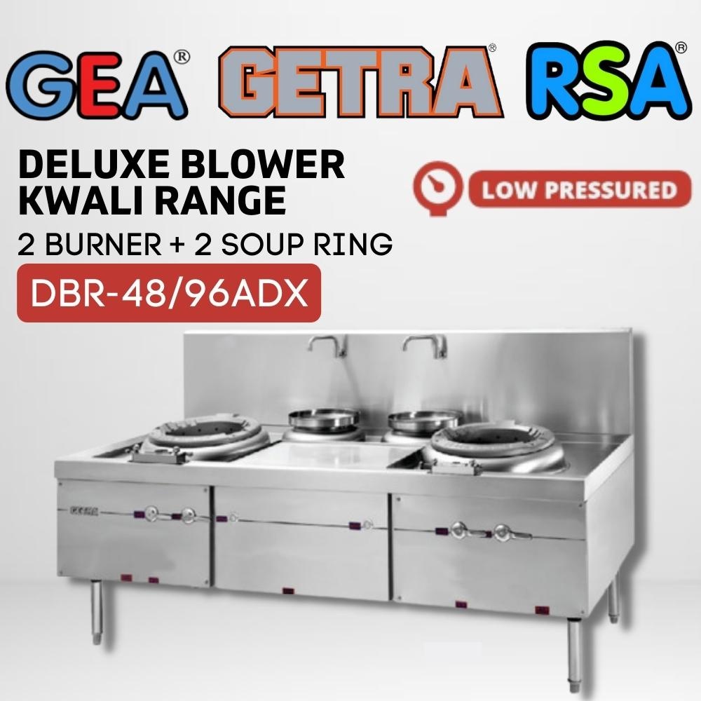 GETRA DBR-48/96ADX GAS KWALI RANGE/DELUXE BLOWER KWALI RANGE