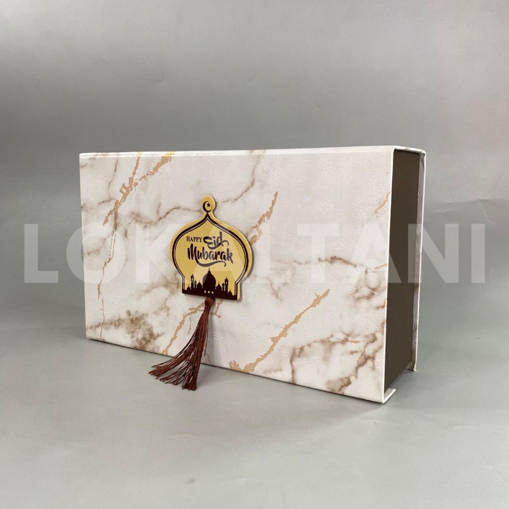 

Box Cookies Hardtop Rumbai Isi 3 Toples 350gr/Box Hampers Lebaran/Box Hardtop