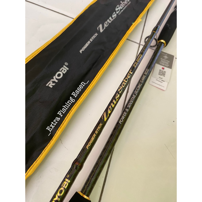 Joran Ryobi Zeus Saber joran jigging laut pe 2-4 pe 3-5 JORAN LAUT joran pancing