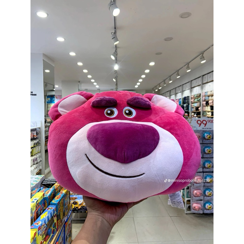 MINISO x Disney lotso Toy story Collection Pillow plush toy / bantal lucu miniso / bantal empuk / ka