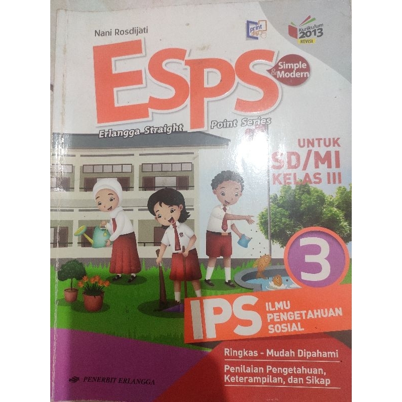 ESPS IPS KELAS 3 BEKAS PAKAI (APA ADANY)