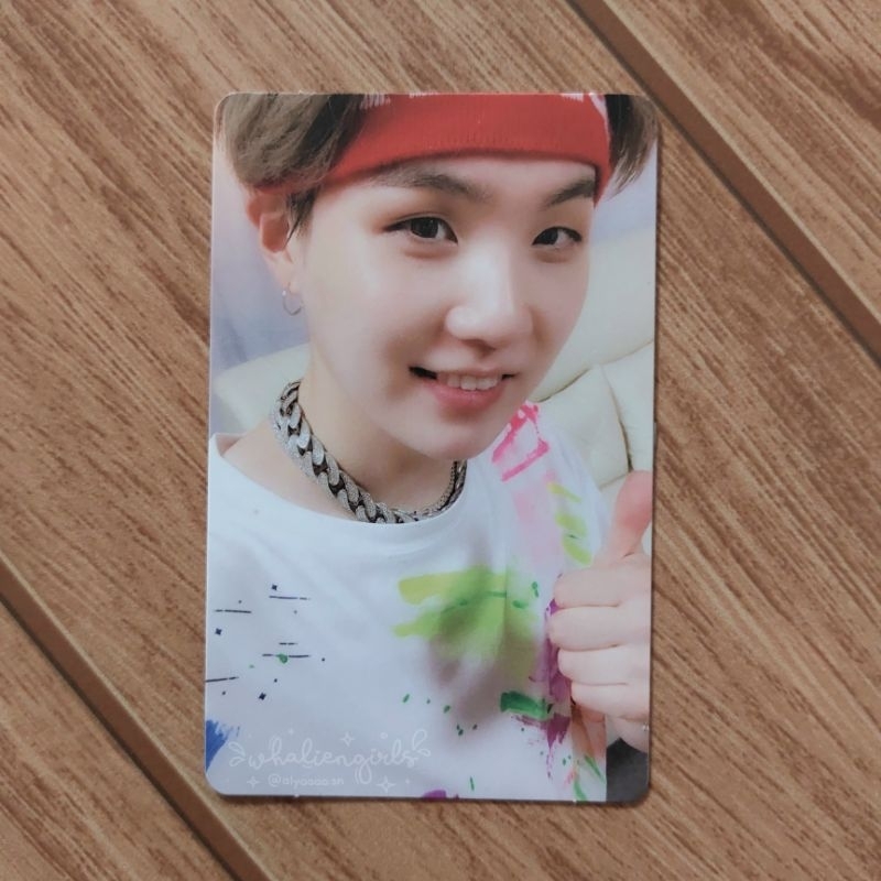 [OFFICIAL] PHOTOCARD PC 5TH MUSTER MIN YOONGI SUGA || MUSTER 2019 || NAMJOON RM SEOKJIN JIN YOONGI S