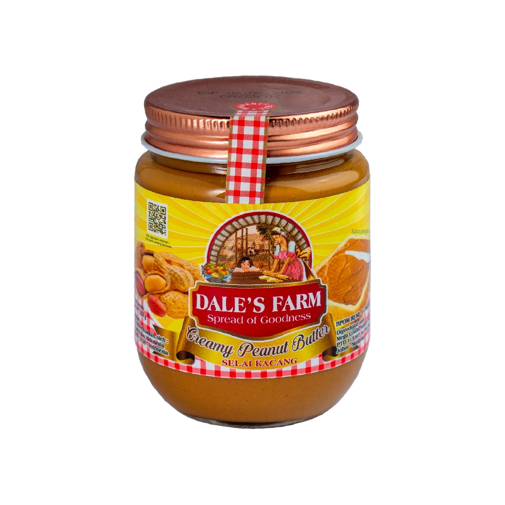 

Dale’s Farm Creamy Peanut Butter 250gr – Selai Kacang