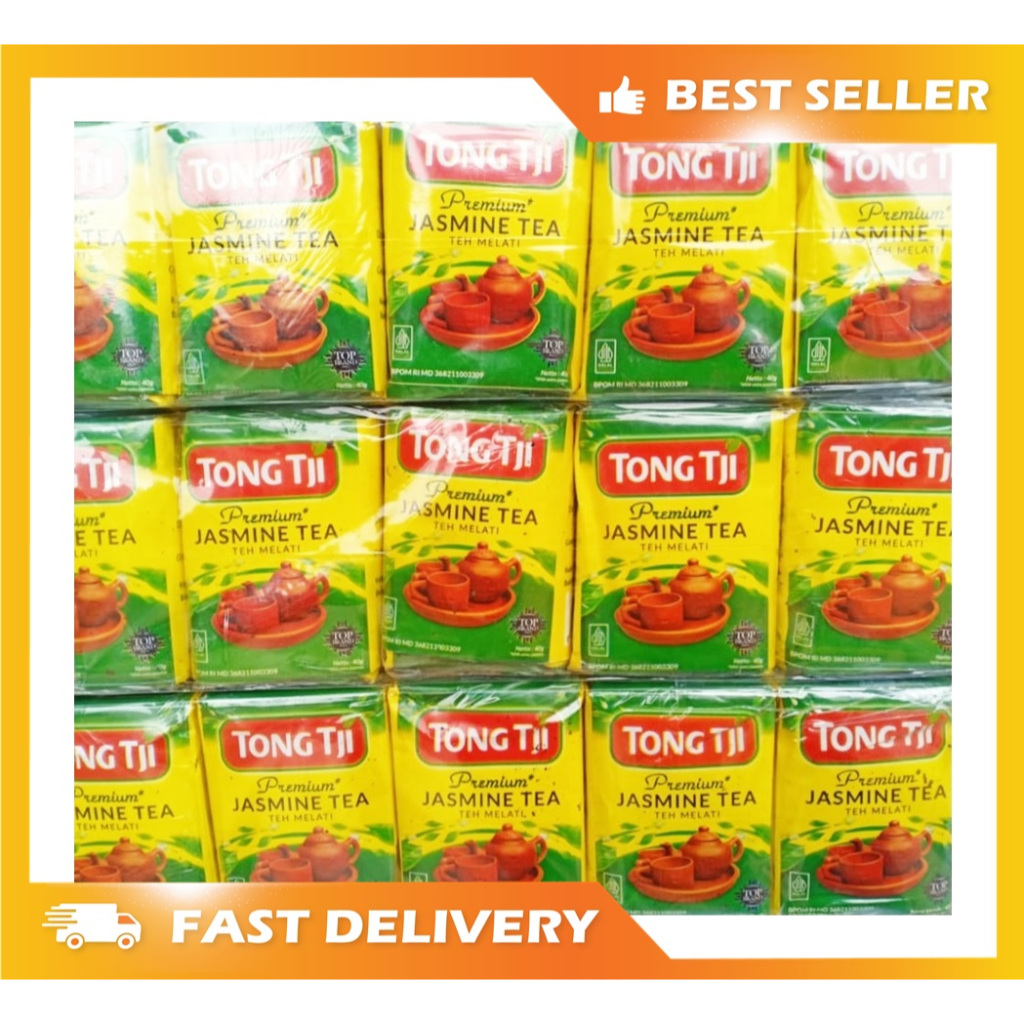 

Teh Tong Tji Premium 40 gr JASMINE TEA - TEH WANGI TONGTJI PREMIUM 40GRAMX10