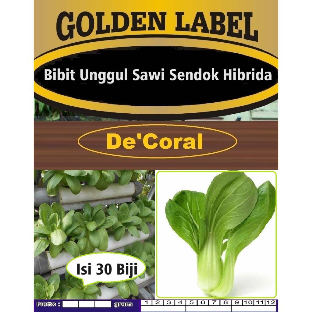 Bibit Unggul Sawi Sendok Hibrida | Biji Benih Sawi Sendok Hbrida