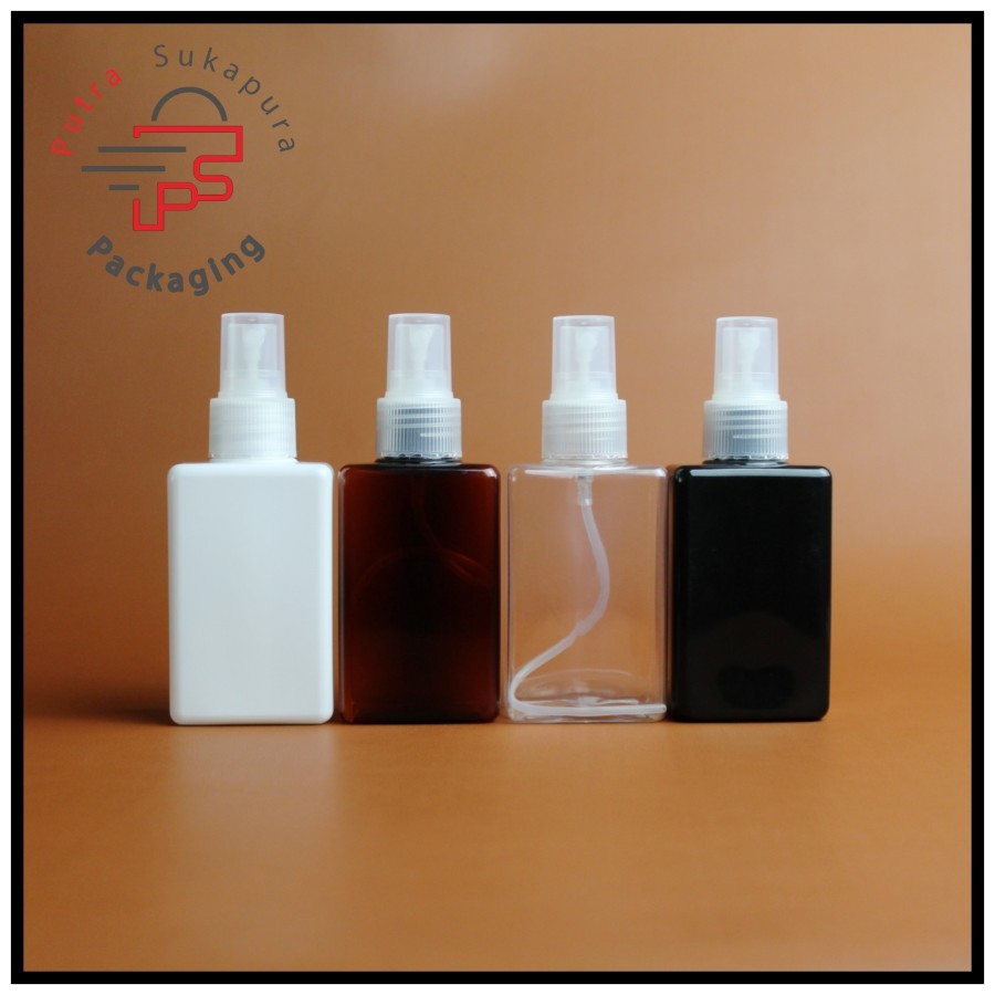 botol spray 100ml kotak/botol spray 100ml/spray natural neck 24
