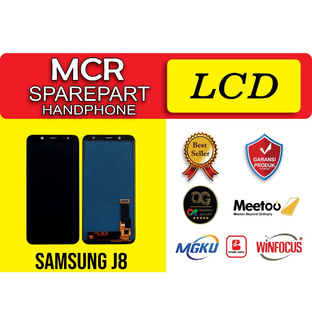 LCD TOUCHSCREEN SAMSUNG J8