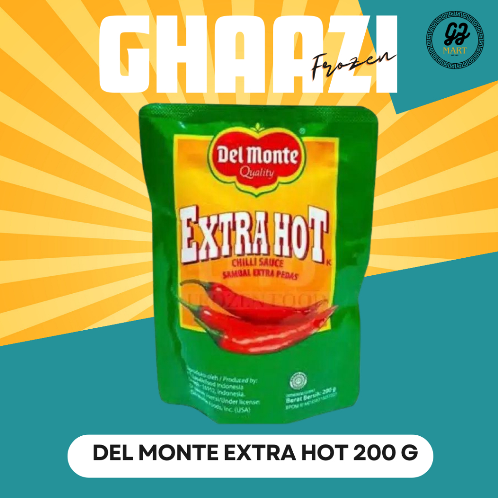 

DEL MONTE EXTRA HOT POUCH 200 GR