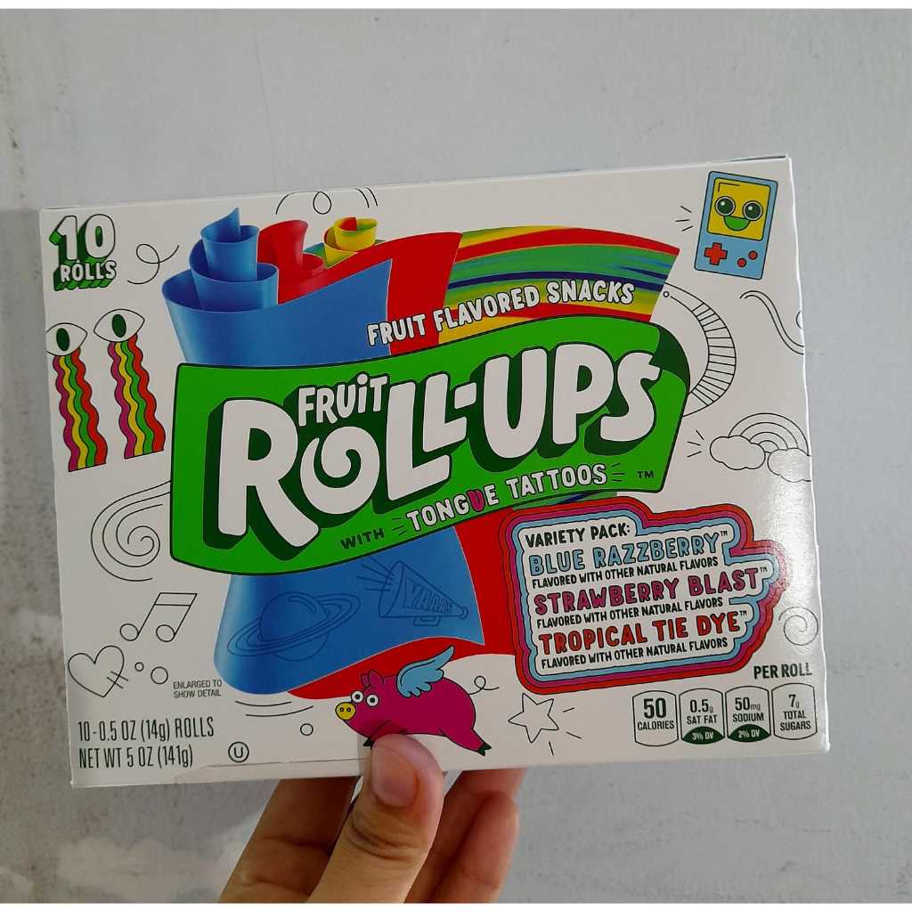 

Fruit roll ups candy variety snack pack 5oz