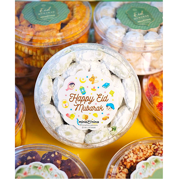 

MINA&NINA KUE KERING PUTRI SALJU PANDAN 500 GR HAMPERS IDUL FITRI