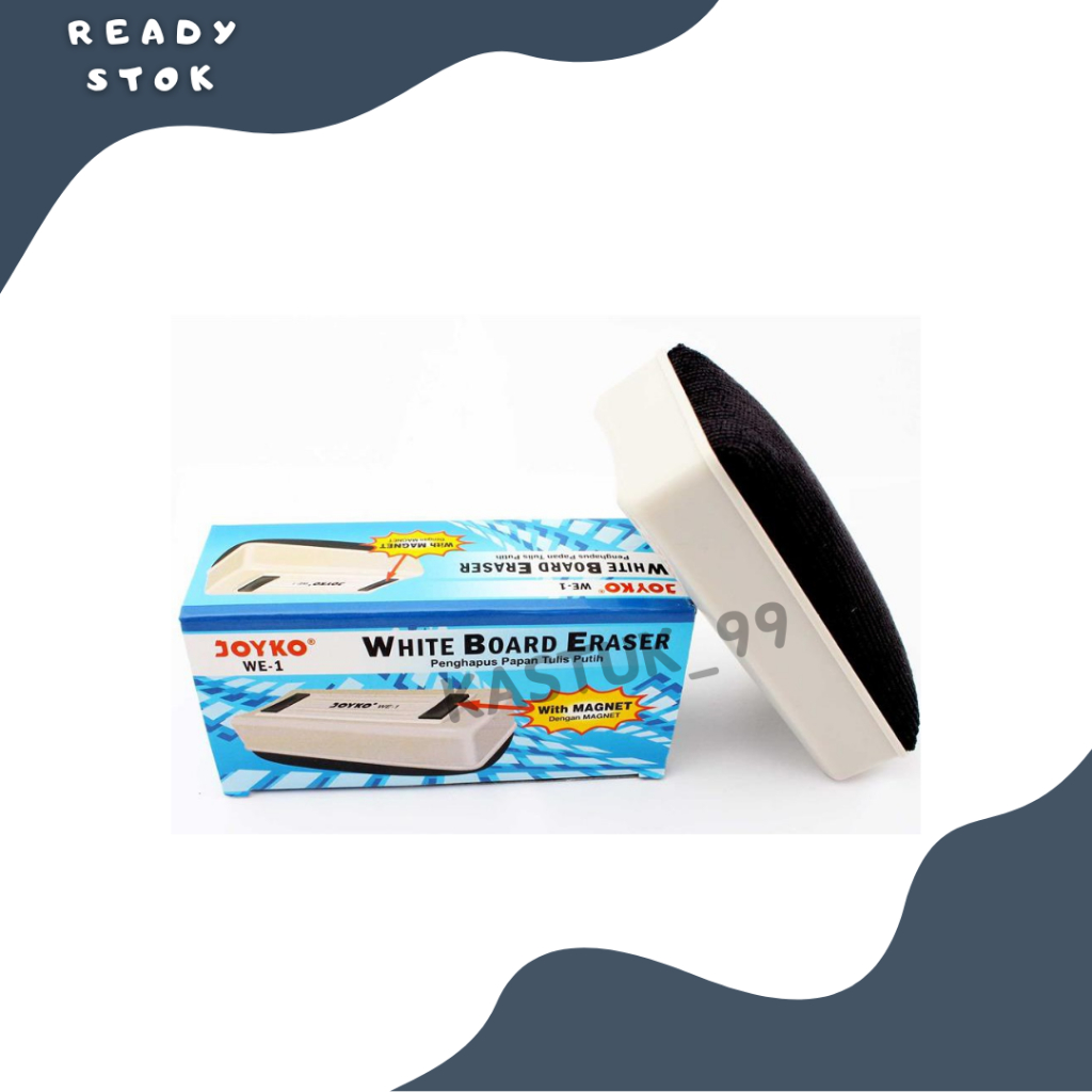 

Penghapus Papan Tulis Putih / Penghapus White Board / White Board Eraser WE-1 (Magnet)