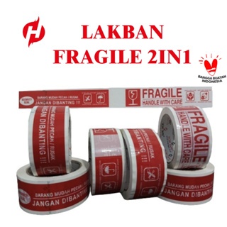 

lakban fragile 48mm / 45 x200yard printing HOKI Tape 4 in 1_____033