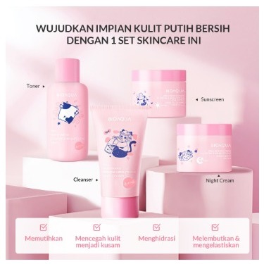 BIOAQUA Milk Niacinamide Glowing & Brightening SET