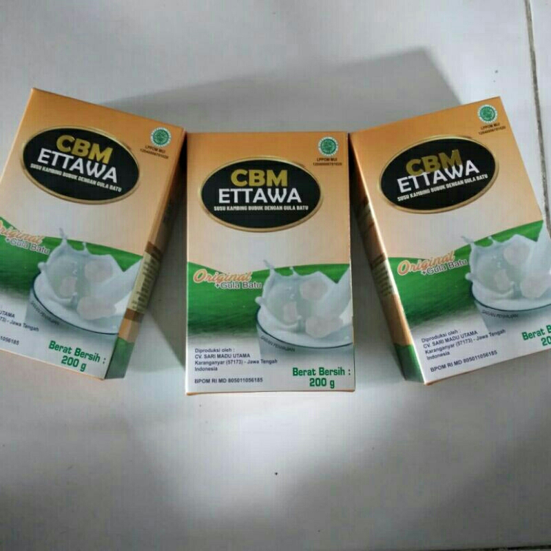 

Susu Kambing Etawa Bubuk | CBM ETTAWA Original 200 gram | Membantu Mengatasi Masalah Pernapasan, Tulang, dan Sendi