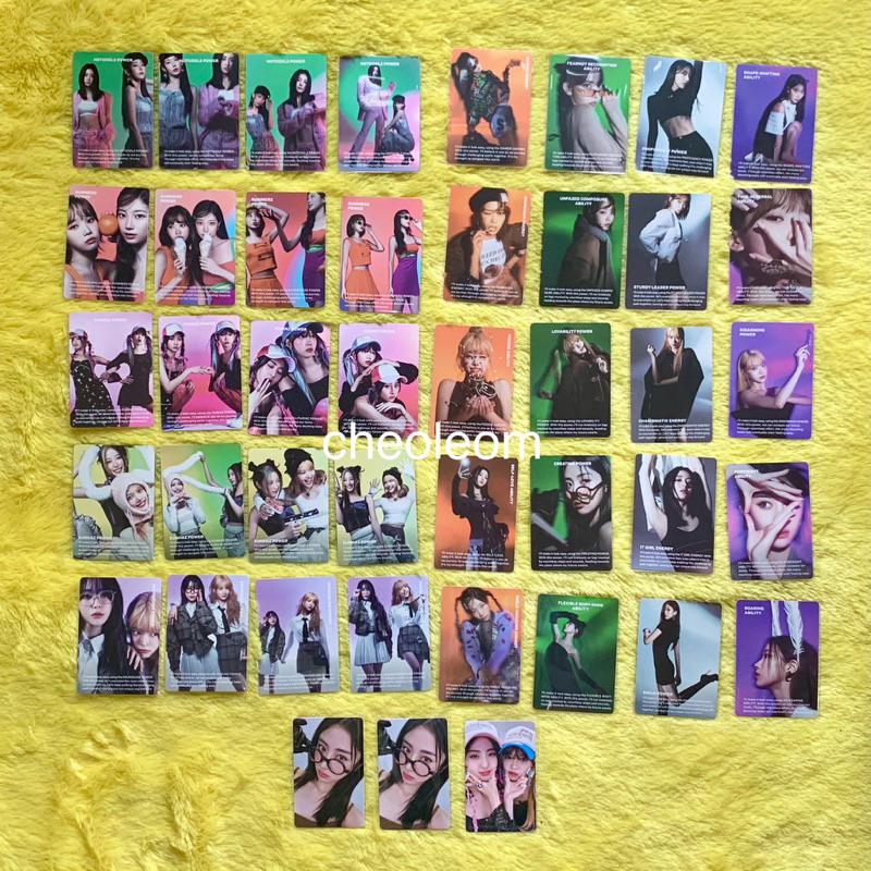 Photocard LE SSERAFIM EASY WEVERSE ALBUM VERSION - PC Kazuha Chaewon Yunjin Sakura Eunchae Ver.