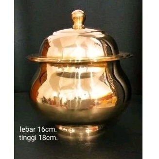 Guci kuningan bokor kuningan