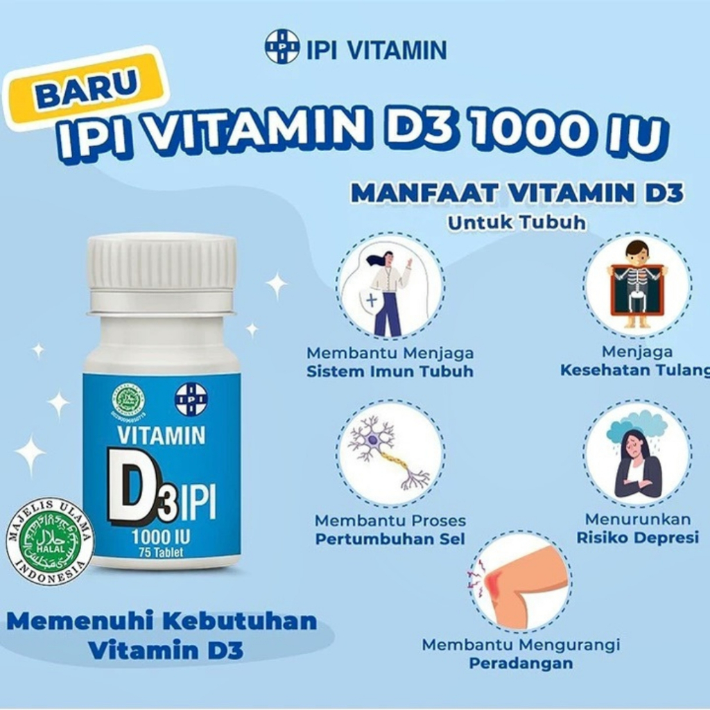 Vitamin D3 I000 IU IPI