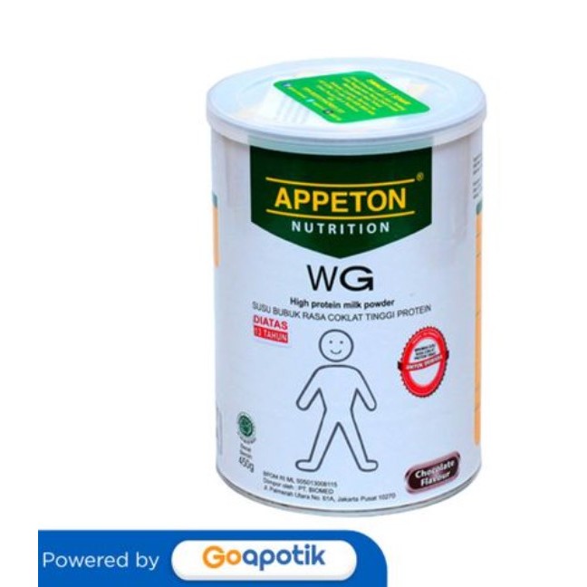 

PROMO !!! TERBAIK Susu Appeton WG 200gr Tambah Berat Badan Tinggi Protein PENGGEMUK BADAN AMPUH