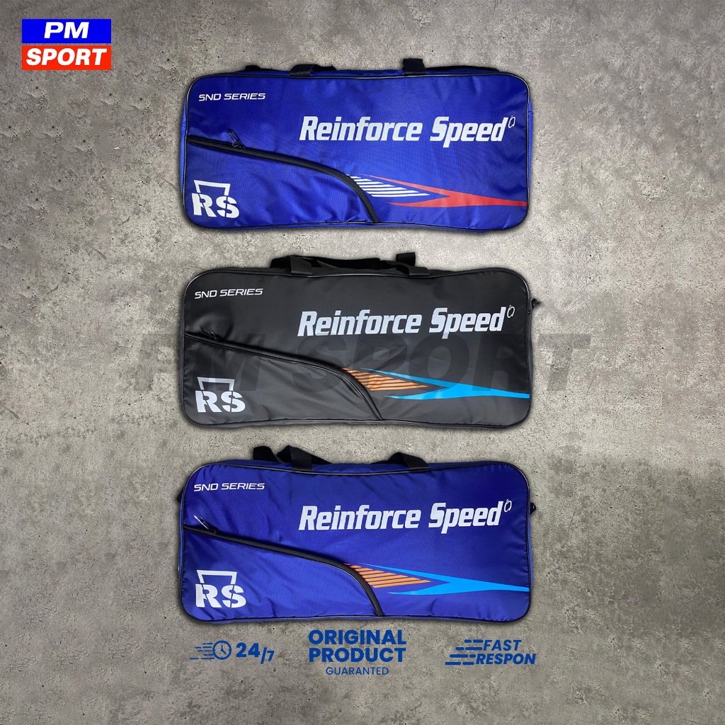 TAS BADMINTON BULUTANGKIS REINFORCE SPEED RS BT4 SND 2021 ORIGINAL BAG R1