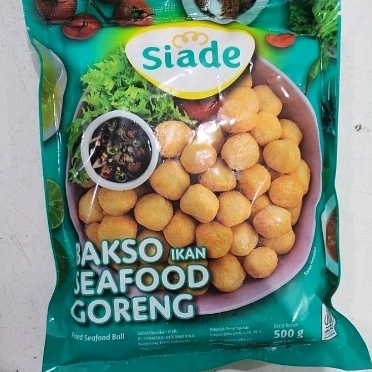 

SIADE BAKSO IKAN GORENG 500g