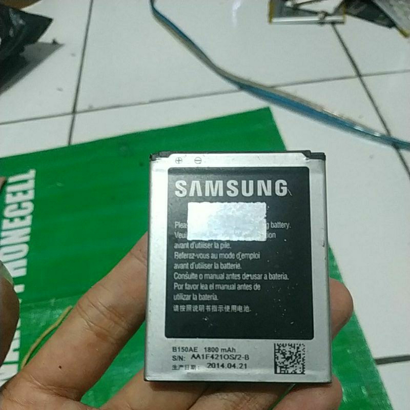 BATERAI BEKAS SAMSUNG GALAXY CORE DUOS I8262 B150AE/B185AE