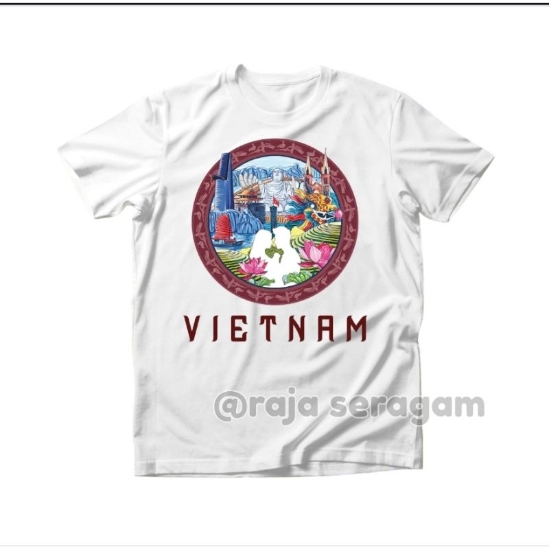 kaos NEGARA VIETNAM 8889