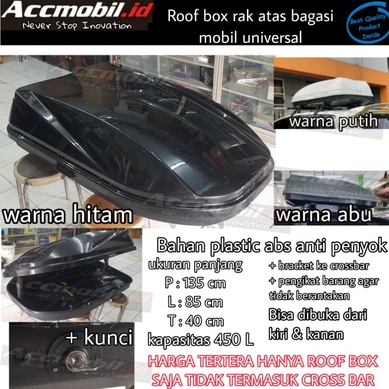 roof box roofbox mobil rak atas bagasi mobil roof rack universal