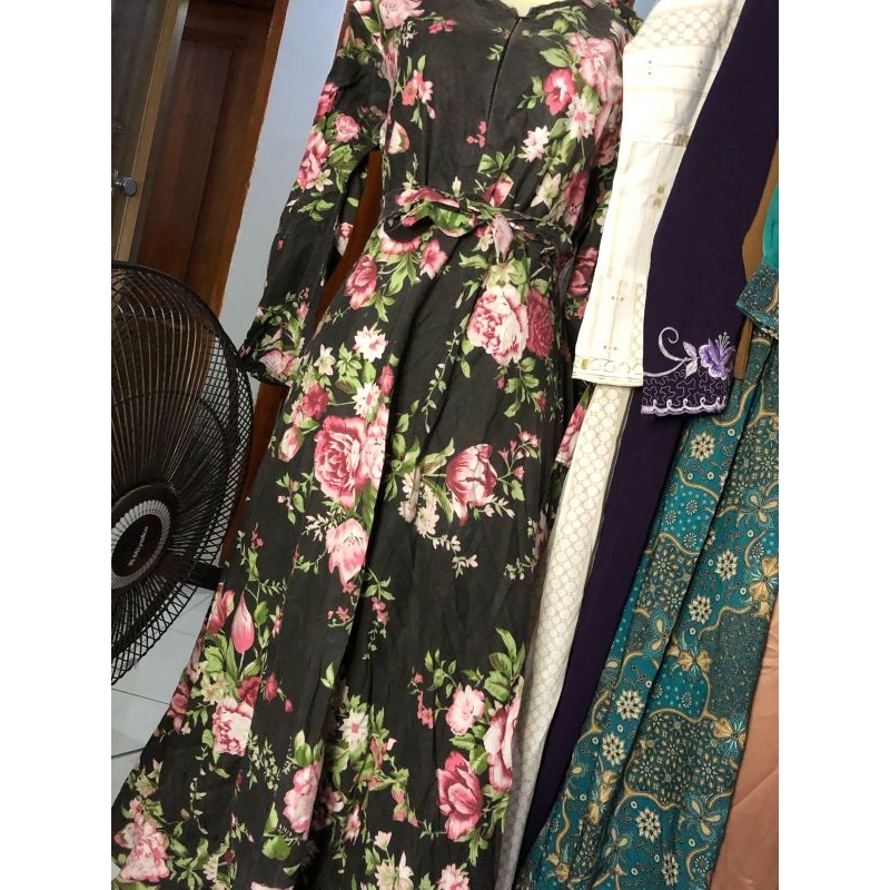 busana wanita muslimah katun import