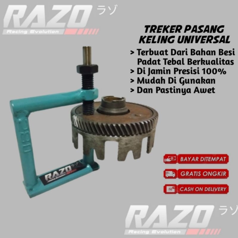 Treker Pasang Keling Kopling Universal Bisa Kopling Ganda
