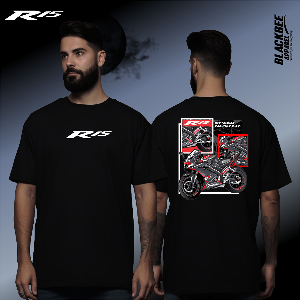Kaos Dewasa Motor Kawasaki Ninja R15