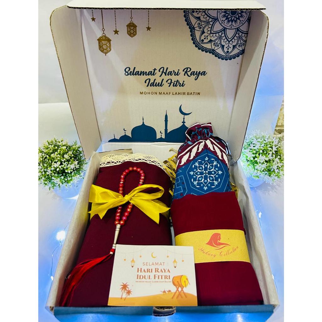 

Hampers Mukena Katun Dewasa Hampers Lebaran / Idul Fitri Puasa/ Ramadhan Wedding Alat Sholat