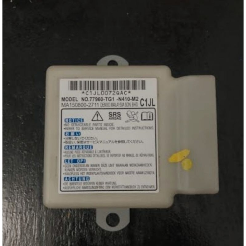 copotan modul srs airbag aktif bukan servisan brio 2018