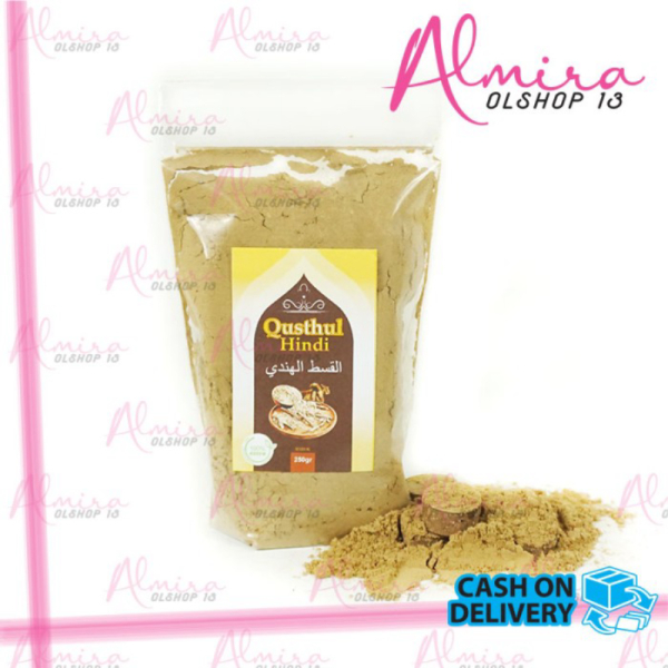 

Promo Qusthul Hindy Serbuk 250gr / Bubuk Qust Al Hindi Herbal Original Diskon