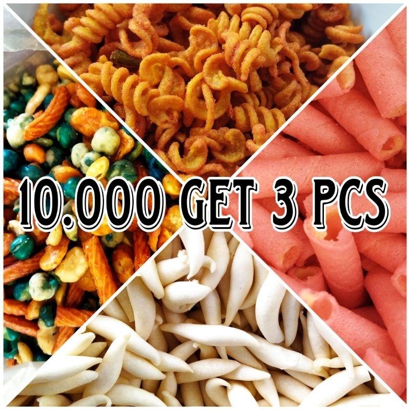 

SNACK MURAH 10.000 DAPAT 3 PCS