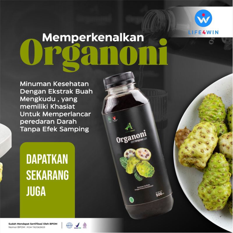 

ORGANONI Original Fermentasi Mengkudu