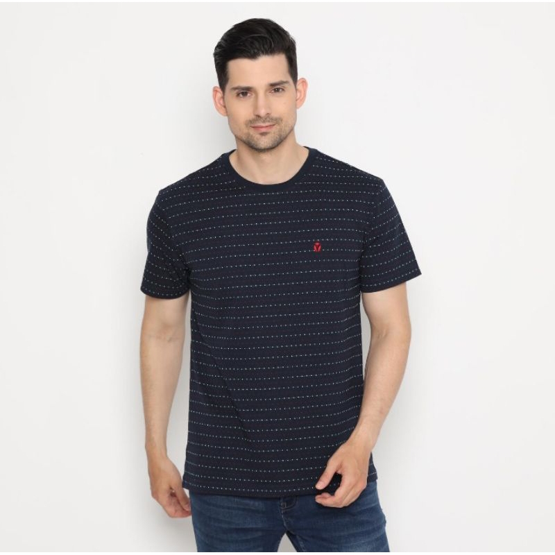 MATSUDA APPAREL- MATSUDA KAOS/T-SHIRT fuchu Navy