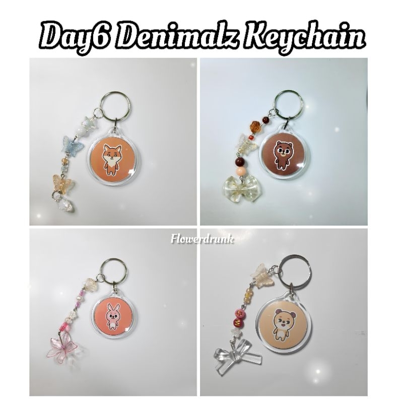 DAY6 DENIMALZ KEYCHAIN | DAY6 KEYCHAIN | KPOP KEYCHAIN | KEYCHAIN | GANTUNGAN KUNCI KPOP