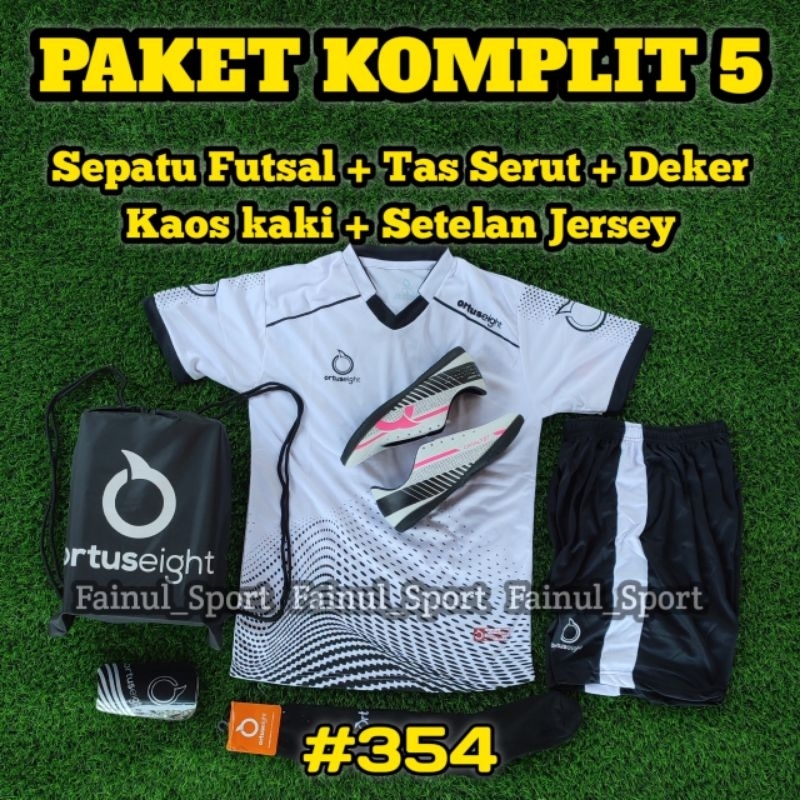 SEPATU FUTSAL MURAH, SEPATU FUTSAL PAKET KOMPLIT 5 MURAH, SEPATU FUTSAL PAKET LENGKAP 5 MURAH 354