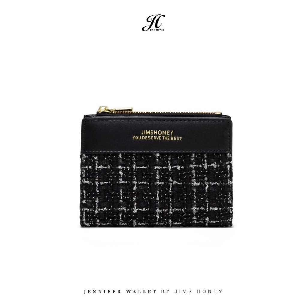 JIMS HONEY JENNIFER WALLET Dompet Kecil Lipat Wanita Cewek Fashion Jimshoney Casual Terbaru