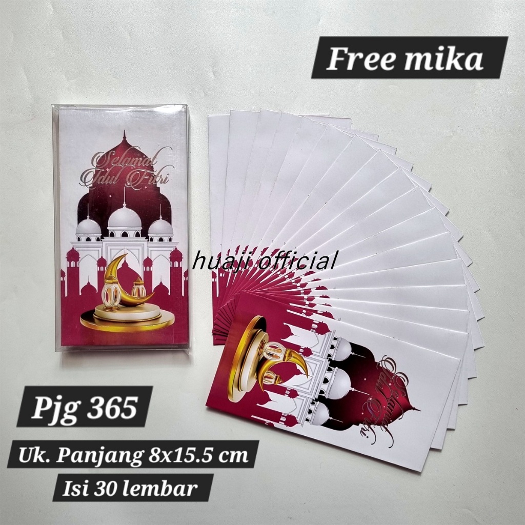 

AMPLOP LEBARAN HARI RAYA IDUL FITRI 2024 JUMBO PANJANG KOTAK MIKA ISI 30 PREMIUM MURAH READY STOCK
