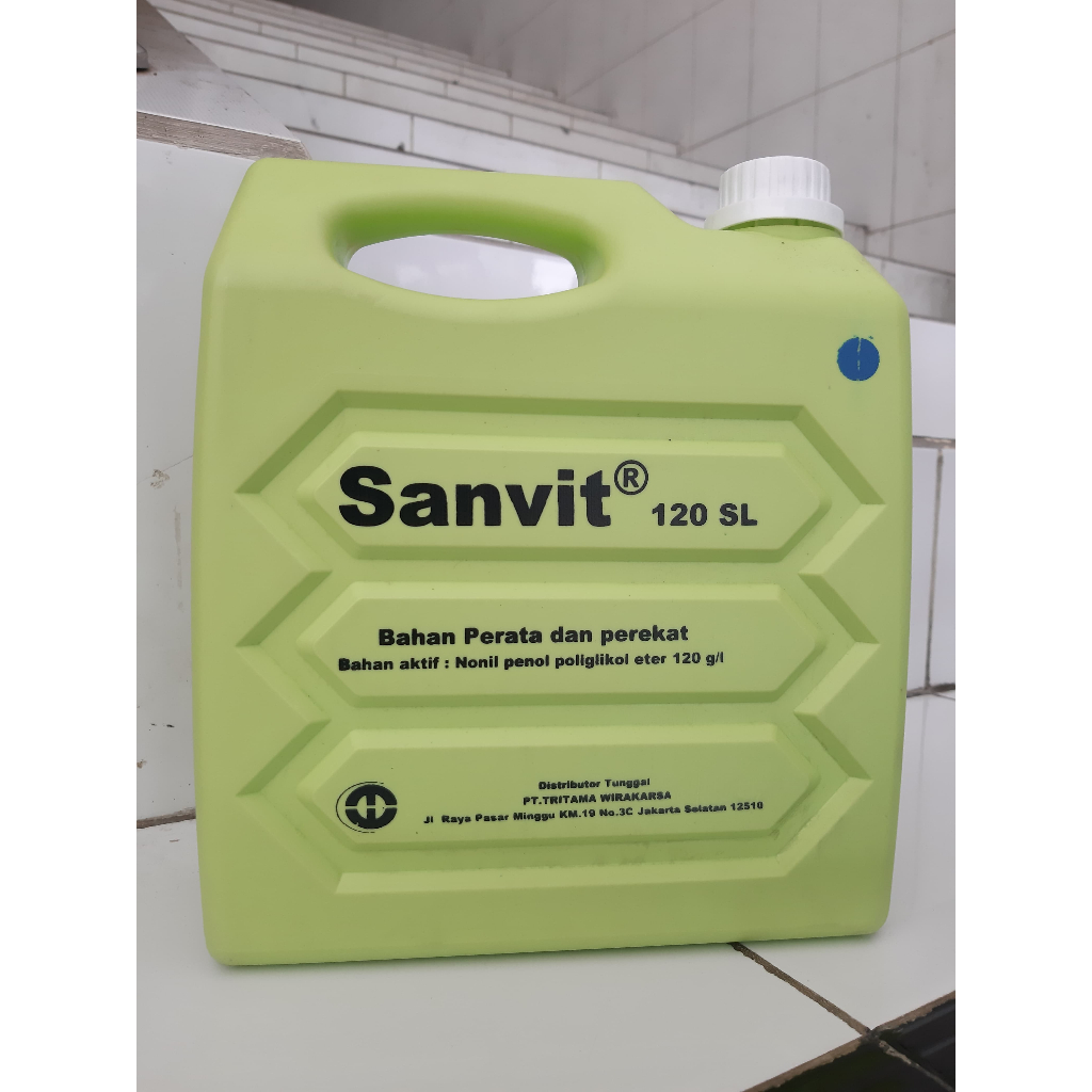 Sanvit 120SL 5 Liter Perekat dan Perata Emulsi untuk Pestisida
