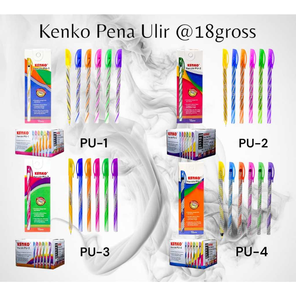 

KENKO PENA ULIR/ BOLPEN ULIR PU1,2,3,4