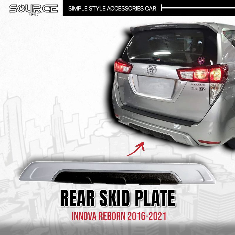 Skid Plate Innova Reborn - Rear Bumper Spoiler Guard Innova Reborn - Sevencode