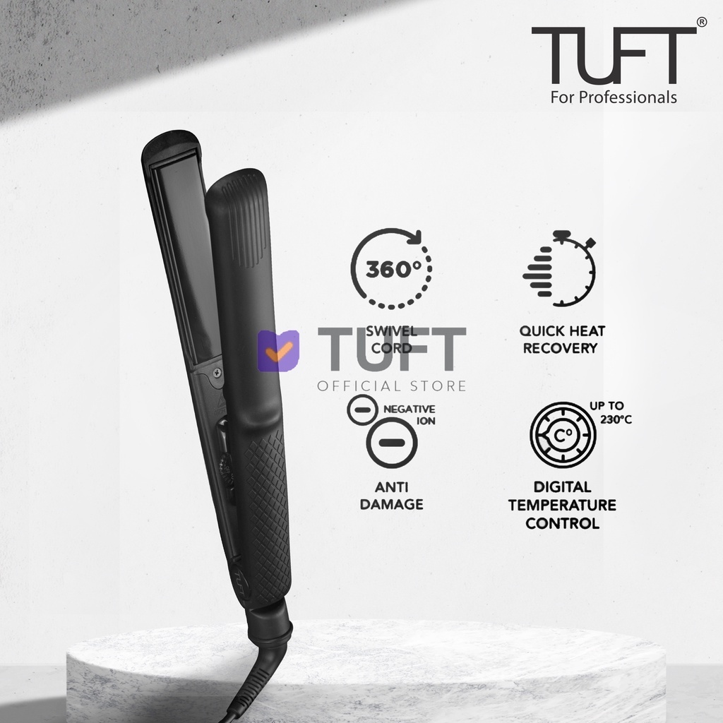 TUFT Basic 1 inch Catokan Lurus dan Curly