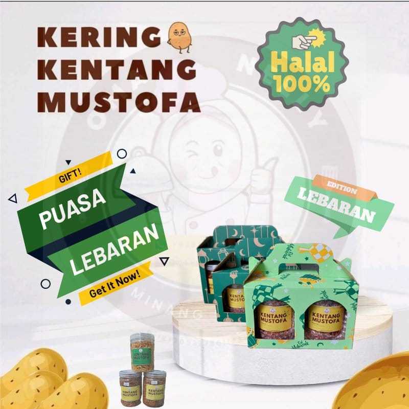 

KENTANG MUSTOFA PUASA menyambut LEBARAN ISI 2 TOPLES (hampers/gift)