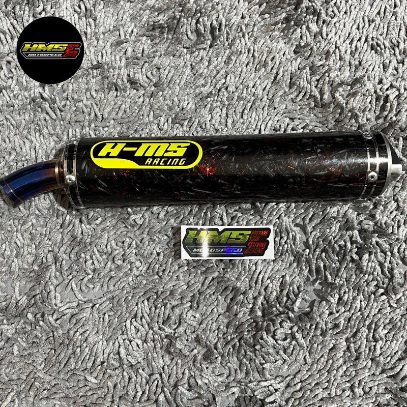 Slenser Silencer Knalpot Carbon 2t 2tak