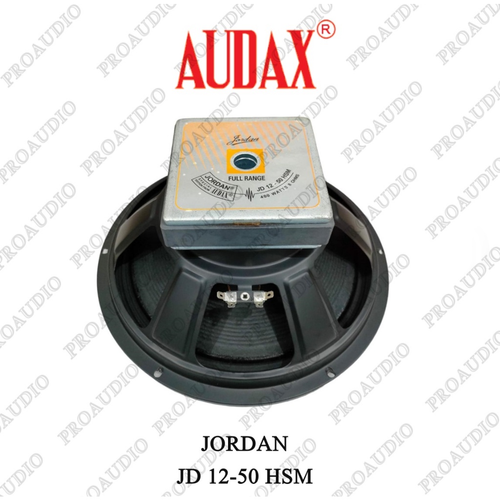 SPEAKER AUDAX JORDAN SPEAKER 12 INCH 400 WATTS JD 12-50 HSM / JD12 - 50HSM / JD 12 - 50 HSM / JD 12 